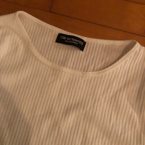 O.W. Intimates Ribbed Longsleeve Tee - Picture 2 of 2